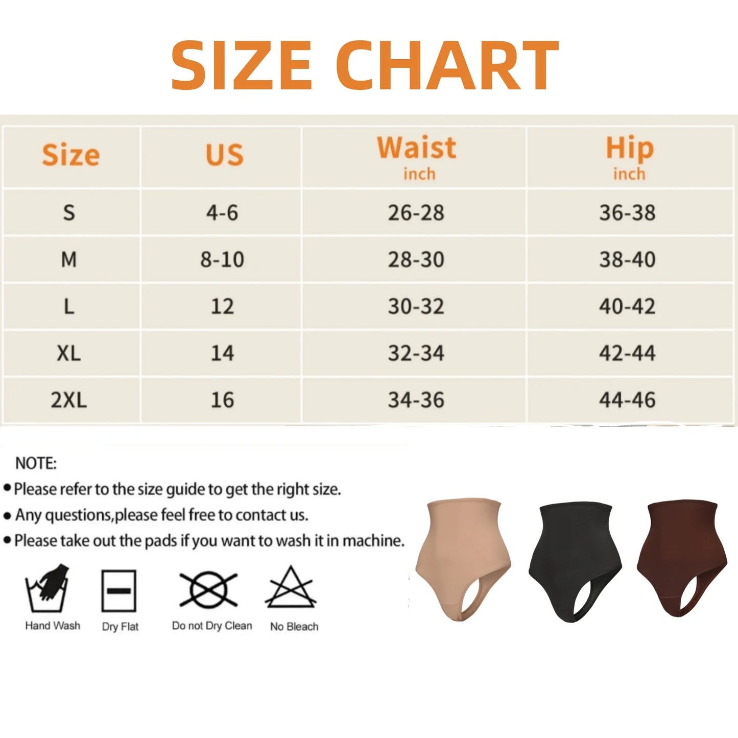 3 Pack Thong Shapewear Panties for Women Tummy Control Girdle High Waist Cincher Slimmer Smoothing
