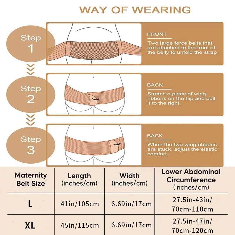 Adjustable Abdominal Compression Wrap