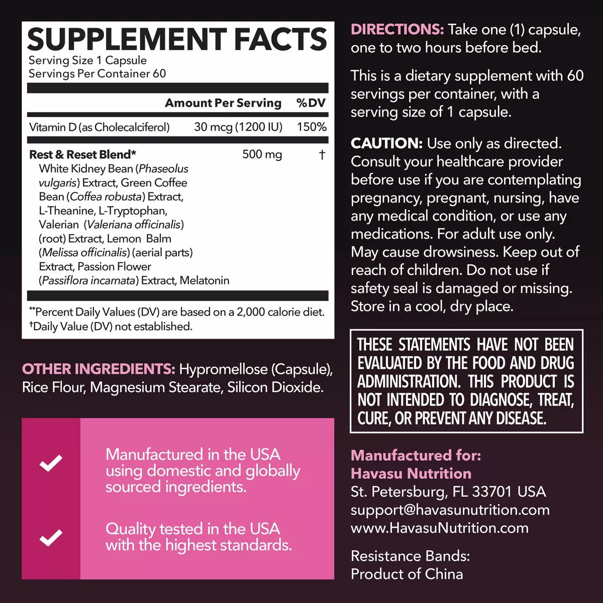 Night Fat Burn Capsules