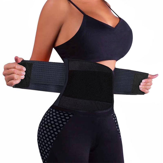 Waist Trainer Belt for Women Men Sweat Waist Trimmer and Sauna Belt for Working Out