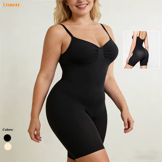 Wholesale Butt Lift Seamless Bodysuit 1-Piece High Support Tummy Control Shapewear Adjustable U-Back plus Size Faja Body Shaper