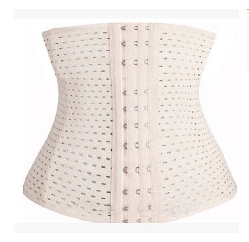 steel boned corset waist trainer