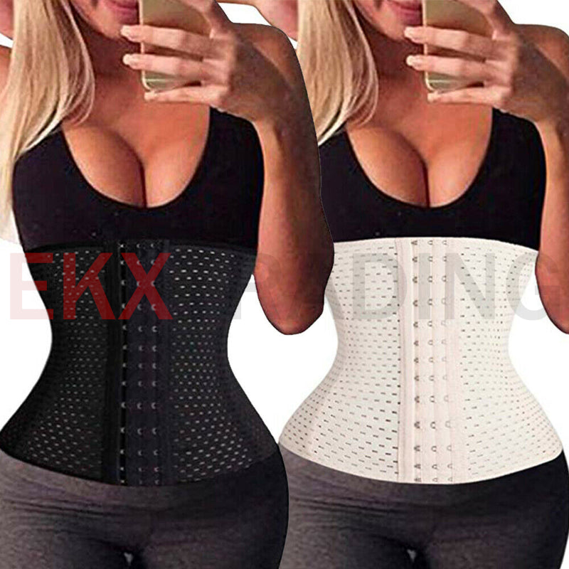 Corset Waist Trainer Training Shaper Body Shapewear Underbust Cincher Tummy Belt